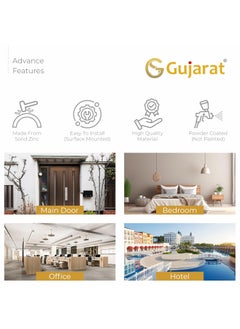 GS Gujarat GS Gujarat Kitchen Cabinet HandleDoor HandleDrawer HandleMatt Black 6 Inche Pack of 10  - Image 5
