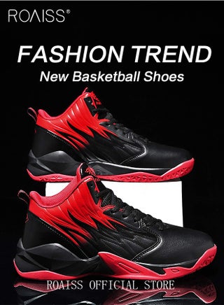 أحذية رياضية رجالي كبيرة الحجم لكرة السلة مع دعم للكاحل وقاعدة واسعة أحذية تدريب مضادة للانزلاق أحذية مريحة أحذية رياضية قابلة للتنفس غير قابلة للانزلاق ممتصة للصدمات أحذية الجري باللون الأحمر - pzsku/Z523BF1409769D6F47F7EZ/45/_/1715408714/2325556f-1d2b-43eb-b912-4e30c531e92d