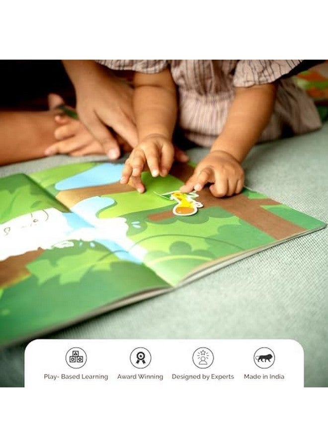 Shumee My First Sticker Book- Forest Themed (3+ Years) | 180+ Stickers | Excellent Diy Activity To Engage Kids | Long Lasting & Reusable Stickers! | Non Toxic & Safe - Image 4