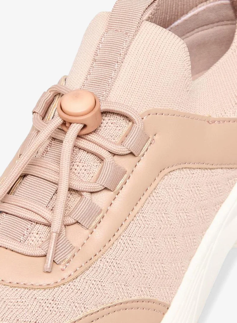 Flora Bella By Shoexpress PINK Flora Bella Women Lace-Up Sneakers for Women | Best Price UAE