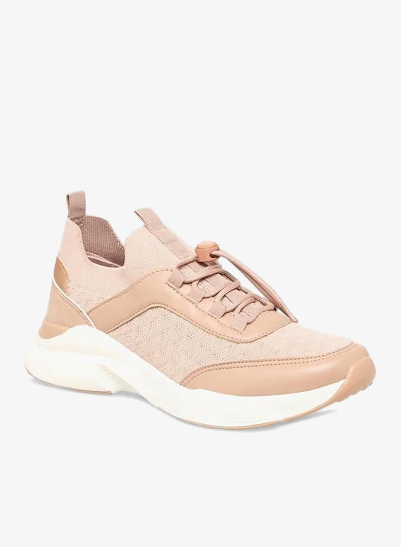 Flora Bella By Shoexpress PINK Flora Bella Women Lace-Up Sneakers for Women | Best Price UAE