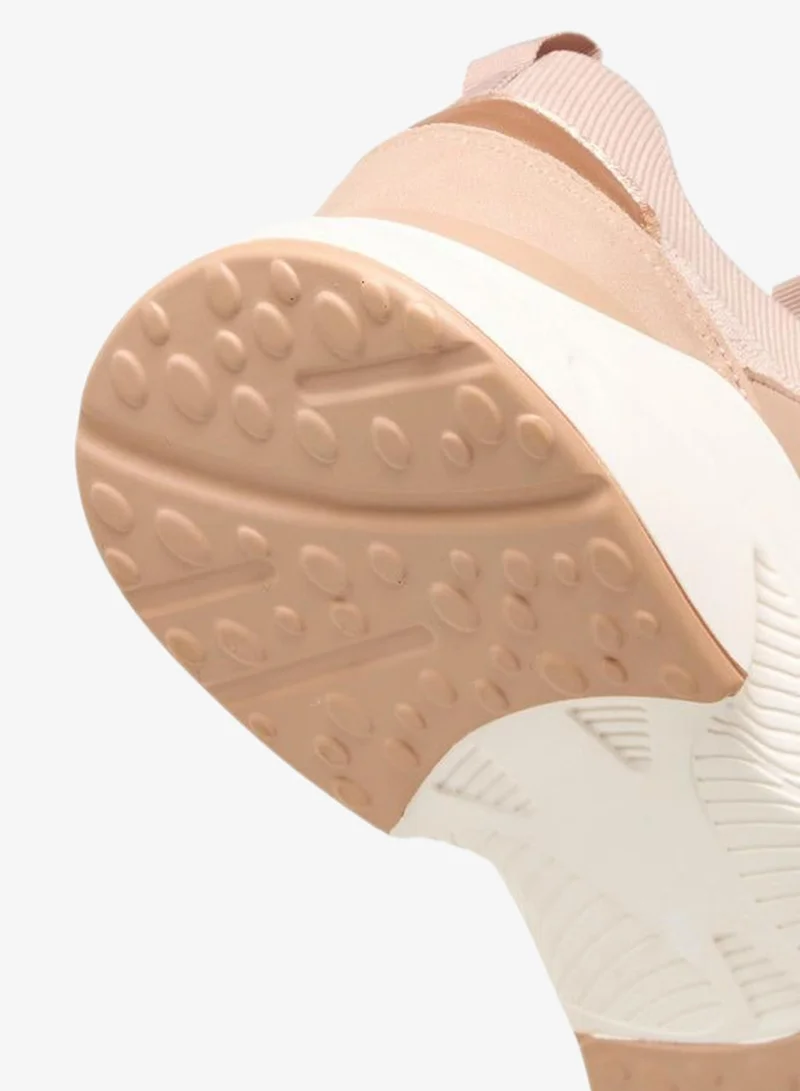 Flora Bella By Shoexpress PINK Flora Bella Women Lace-Up Sneakers for Women | Best Price UAE