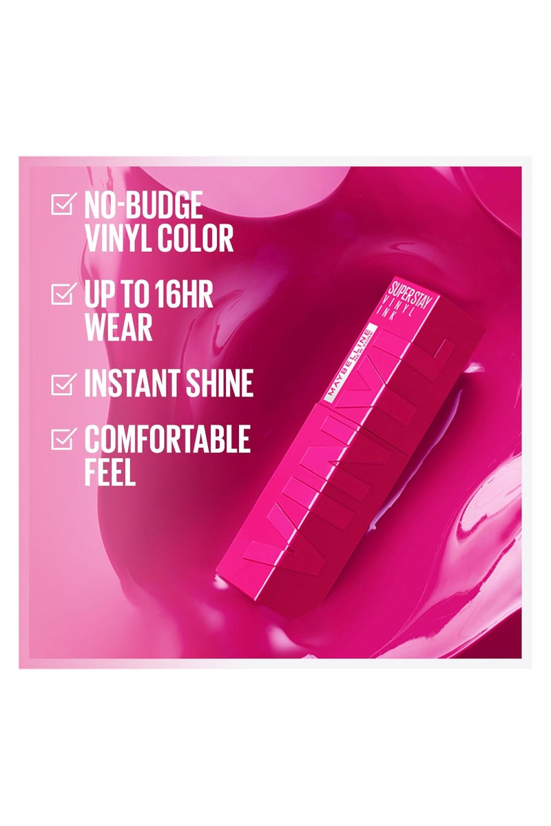 MAYBELLINE NEW YORK Maybelline New York Superstay VINYL Lipgloss INK  -20 - Image 3