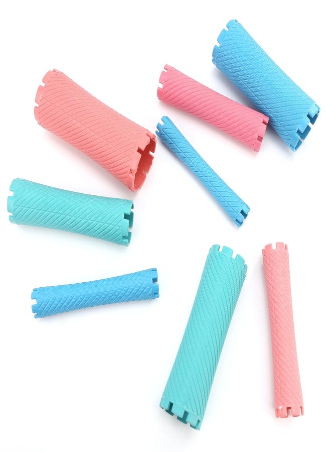 BuleVina 100 Pcs Perm Rods Set for Short & Long Hair, Large Curlers & Rollers for Women and Men, Cold Wave Curling Kit Permanent Bar with Multiple Sizes, Hairdressing Tools for Home Curly, Fluffy, Wavy Style - Image 3