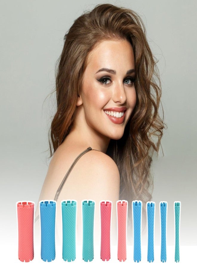 BuleVina 100 Pcs Perm Rods Set for Short & Long Hair, Large Curlers & Rollers for Women and Men, Cold Wave Curling Kit Permanent Bar with Multiple Sizes, Hairdressing Tools for Home Curly, Fluffy, Wavy Style - Image 5