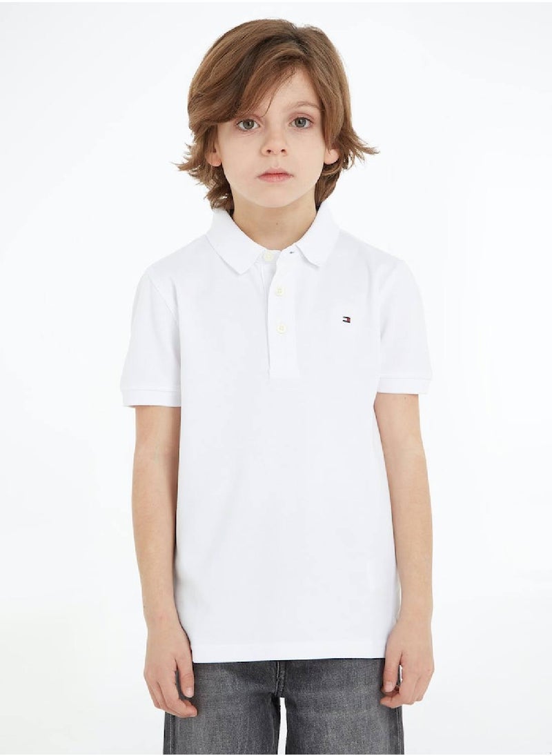 TOMMY HILFIGER Organic Cotton Polo Shirt  - Image 1