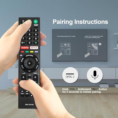 Amaz247 Voice Replacement Remote Compatible for Sony-TVs and Bravia-TVs - Compatible with All Sony 4K UHD LED LCD HD Smart TV - Image 5