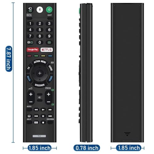 Amaz247 Voice Replacement Remote Compatible for Sony-TVs and Bravia-TVs - Compatible with All Sony 4K UHD LED LCD HD Smart TV - Image 4
