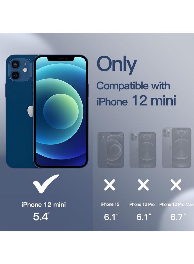 DUSALA iPhone 12 Mini Case, Liquid Silicone Phone Case for iPhone 12 Mini 5.4 Inch, Colorful Silky-Soft Protective Cover (Blue) - Image 2
