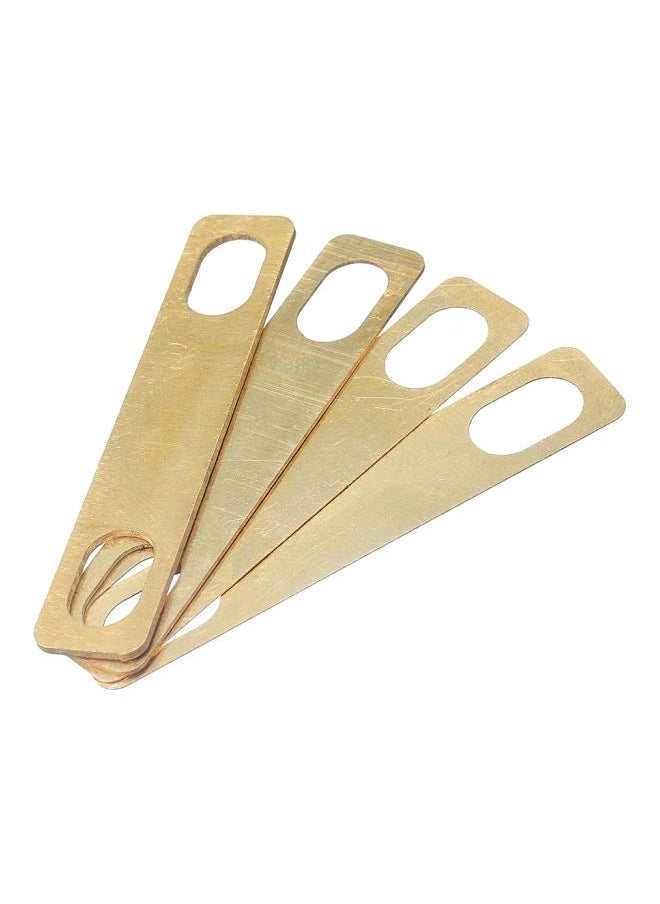 NIBEMINENT - 4 Pieces Guitar Neck Shims For Electric Bass Luthier Tools - Image 1