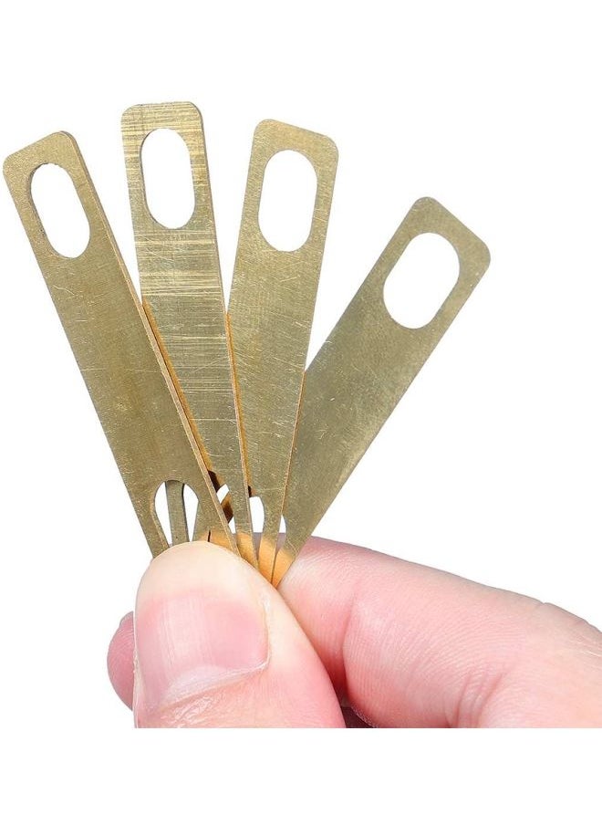 NIBEMINENT - 4 Pieces Guitar Neck Shims For Electric Bass Luthier Tools - Image 1