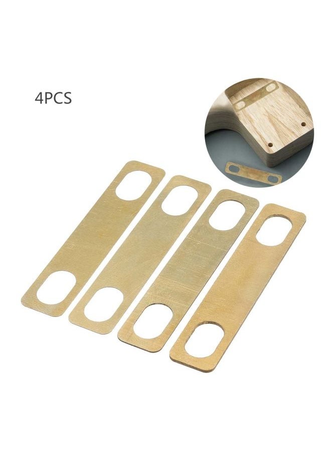 NIBEMINENT - 4 Pieces Guitar Neck Shims For Electric Bass Luthier Tools - Image 1