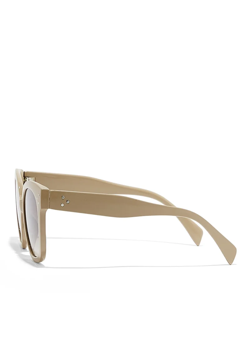 Blackout VEXI Women Pink Sunglasses - Frame Material: Thermoplastic Rubber (TR90)- Frame Color: Pink -Lens Color: Brown - Full Rim