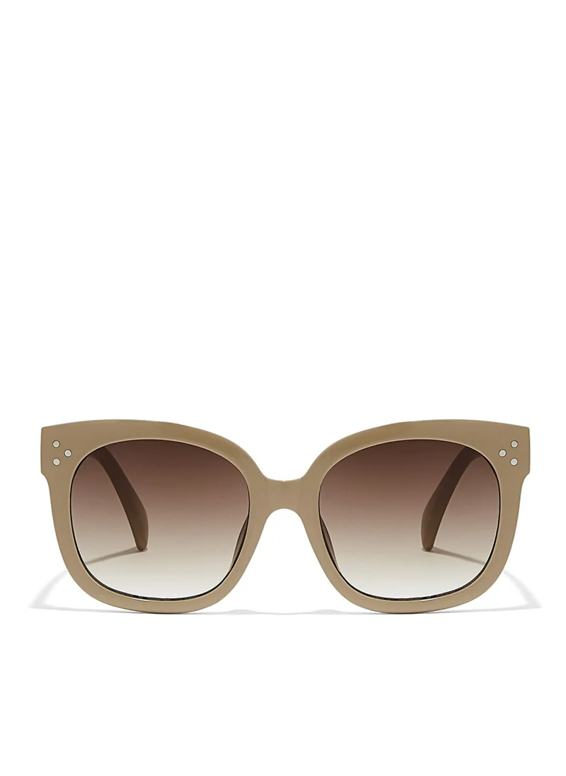 Blackout VEXI Women Pink Sunglasses - Frame Material: Thermoplastic Rubber (TR90)- Frame Color: Pink -Lens Color: Brown - Full Rim
