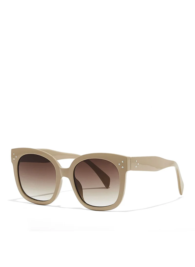 Blackout VEXI Women Pink Sunglasses - Frame Material: Thermoplastic Rubber (TR90)- Frame Color: Pink -Lens Color: Brown - Full Rim