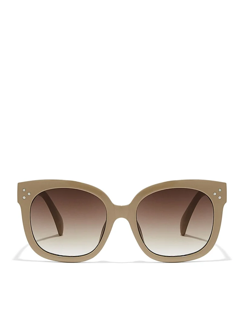 Blackout VEXI Women Pink Sunglasses - Frame Material: Thermoplastic Rubber (TR90)- Frame Color: Pink -Lens Color: Brown - Full Rim
