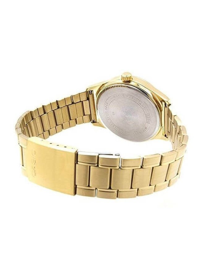 CASIO Women Water Resistant Analog Watch-LTP-V006G-9BUDF - 25 mm - Gold - Image 2