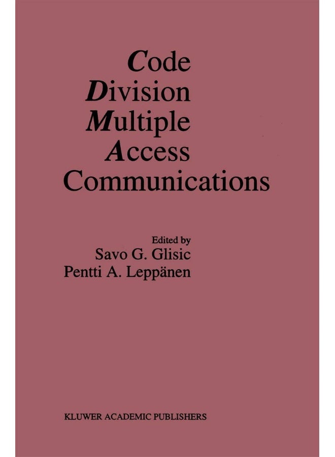 Code Division Multiple Access Communications