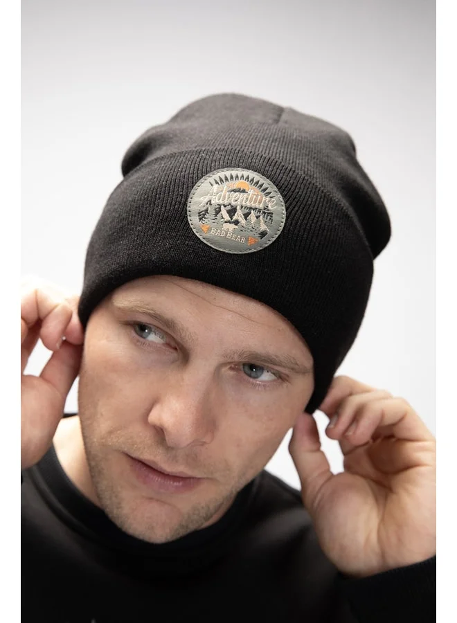Bad Bear Black Adventure Beanie Unisex