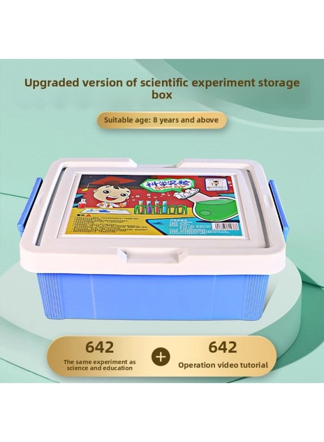 Science Experiment Small Making Children's Handmade Educational Toys Student Suit Material Bag Boys And Girls Steam-Color:642 Scientific Experiment Storage Boxes  - Image 1