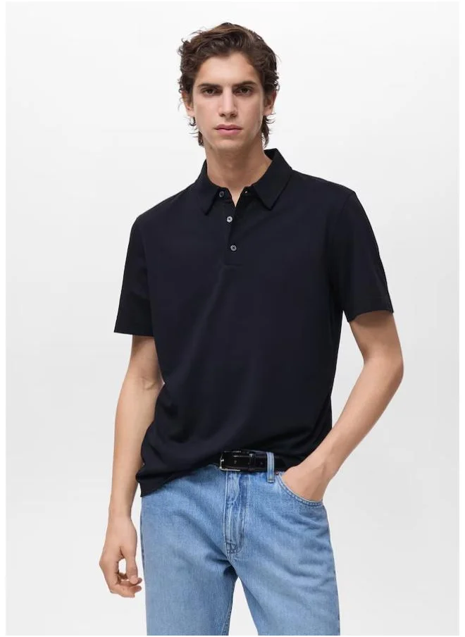 Mango Man Pique Polo