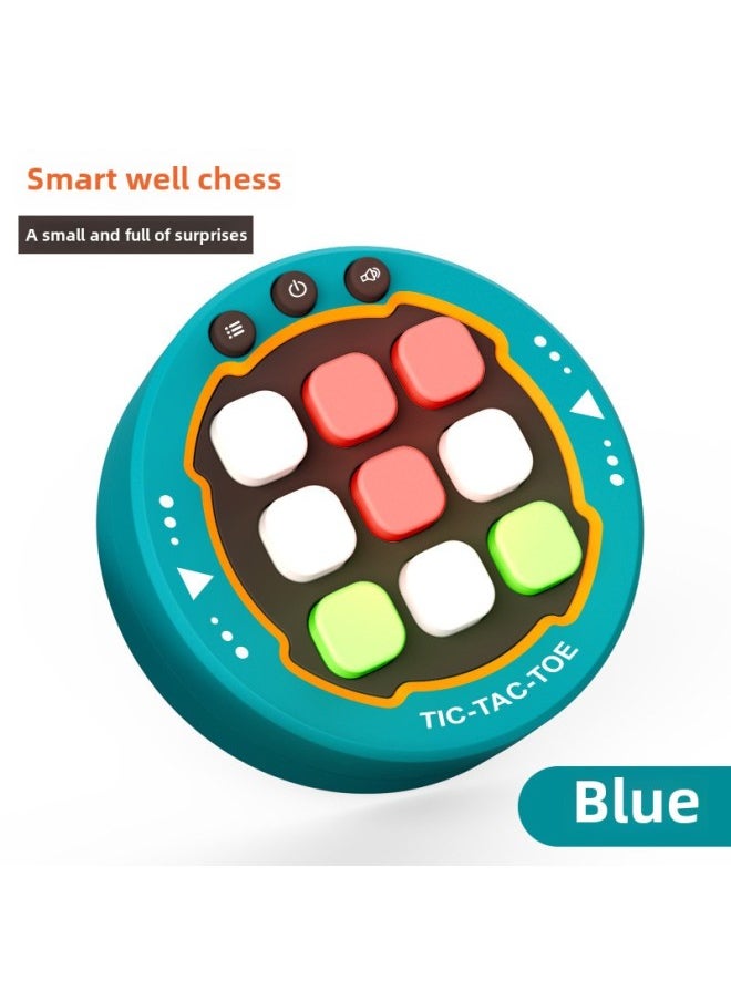 Generic - Triple Tac Tac Game Game Machine Children's Interactive Desktop Game Thinking Training New-Colour:Tic Tac Toe  English Color Box - Image 1
