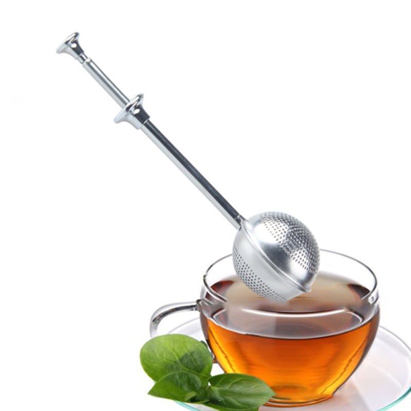 Tea Strainer: Stainless Steel Construction - Durable Eco-Friendly Reusable Tool for Daily Home Kitchen Use - Image 4