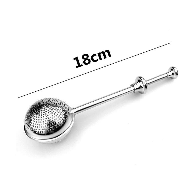 Tea Strainer: Stainless Steel Construction - Durable Eco-Friendly Reusable Tool for Daily Home Kitchen Use - Image 5