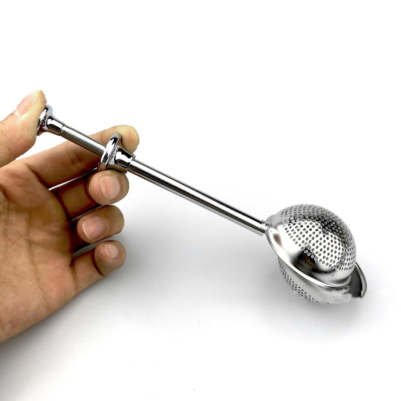 Tea Strainer: Stainless Steel Construction - Durable Eco-Friendly Reusable Tool for Daily Home Kitchen Use - Image 3