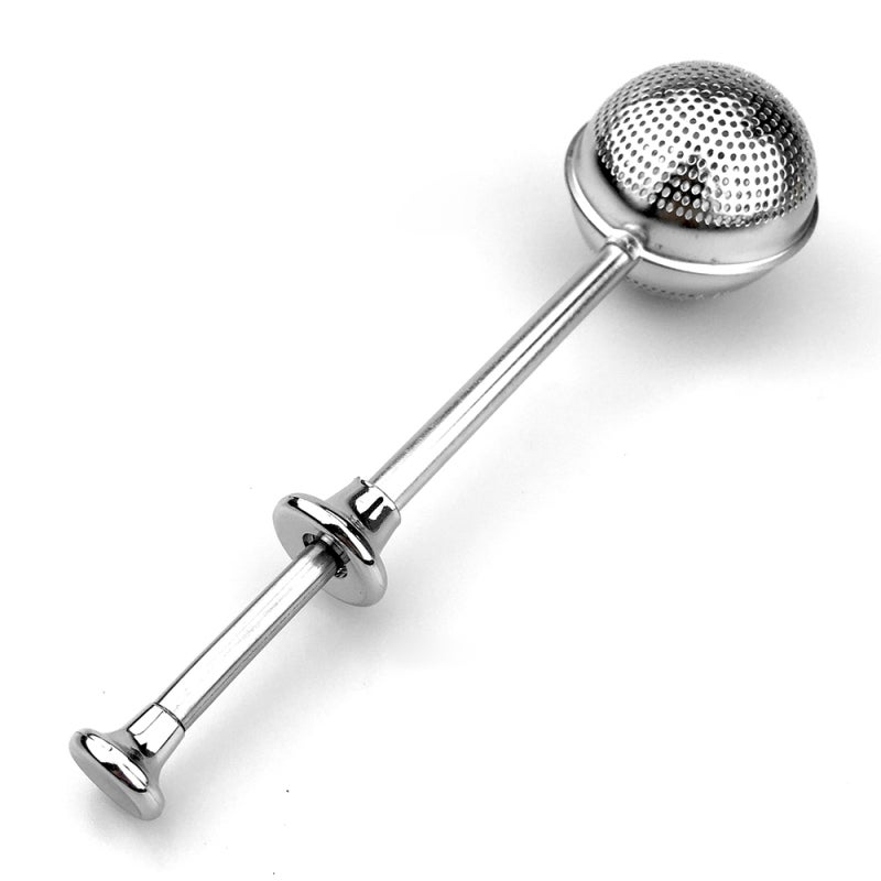 Tea Strainer: Stainless Steel Construction - Durable Eco-Friendly Reusable Tool for Daily Home Kitchen Use - Image 2