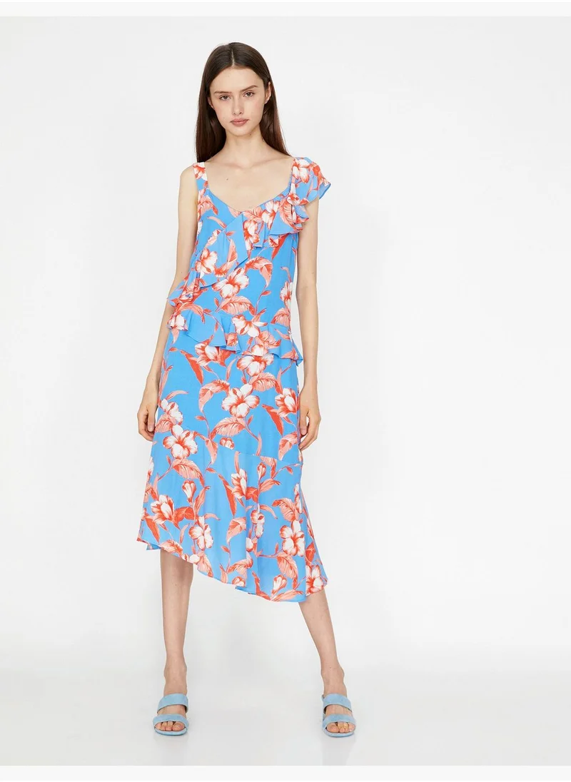 KOTON Floral Patterned Dress