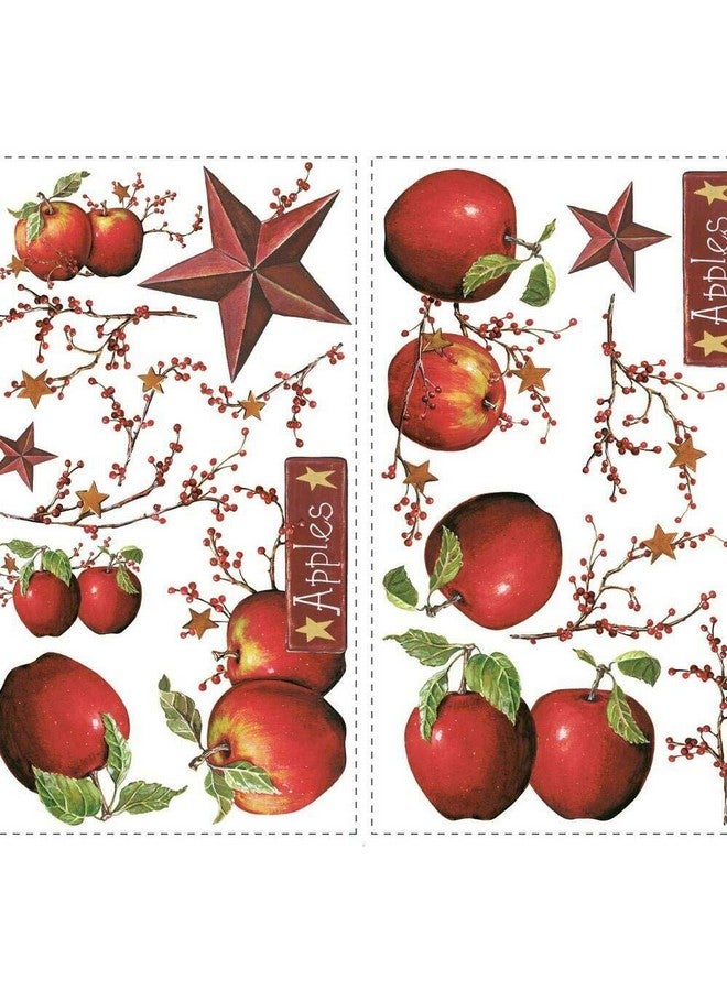 RoomMates Rmk1570Scs Rustic Country Apples Peel And Stick Wall Decals - Image 5