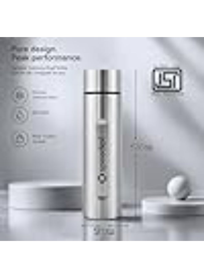 Speedex Silver Stainless Steel Water Bottle 1 Litre Set of 1 | Single Wall Water Bottles | BIS Approved Reusable Bottles for Kids & Adults | School, Office, Gym & Travel - Image 4