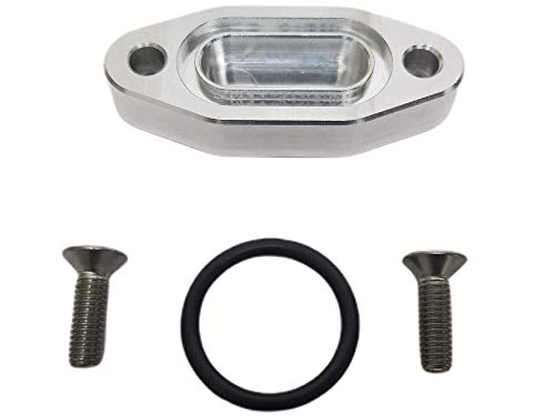 Z Whip LS Billet Oil Port Plate On Oil Pan for Gen III IV Series Engines LS1 LSX LS2 LS3 Oil Port LQ4 LQ9 LS6 L92 L99 L33 5.3L 4.8L 5.7L 6.0L 6.2L Proudly Made In The USA - Image 2