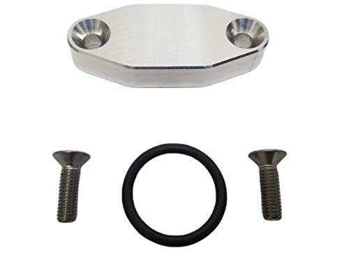 Z Whip LS Billet Oil Port Plate On Oil Pan for Gen III IV Series Engines LS1 LSX LS2 LS3 Oil Port LQ4 LQ9 LS6 L92 L99 L33 5.3L 4.8L 5.7L 6.0L 6.2L Proudly Made In The USA - Image 1