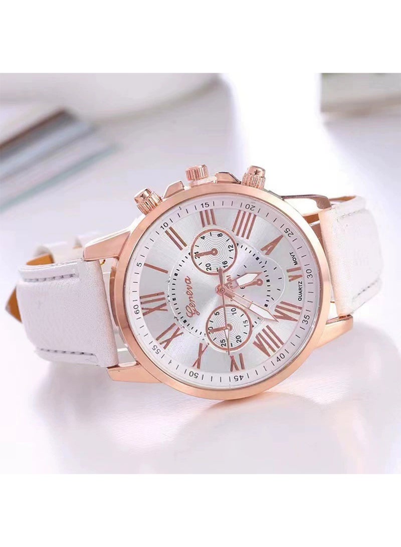 Bincoo 10 Pcs Wrist Watches Light luxury Steel Band ladies Watch Female Fashion Simple Square Quartz Watch, High-Precisionc Movement - Image 3