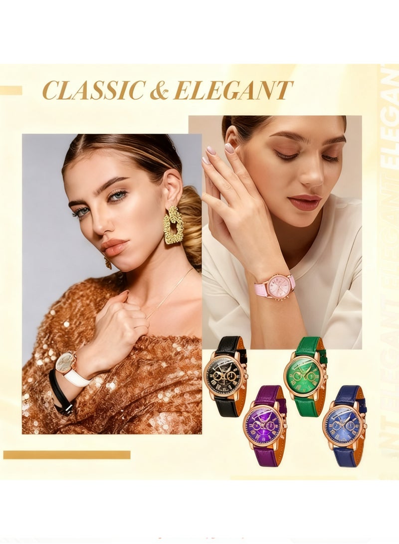 Bincoo 10 Pcs Wrist Watches Light luxury Steel Band ladies Watch Female Fashion Simple Square Quartz Watch, High-Precisionc Movement - Image 5