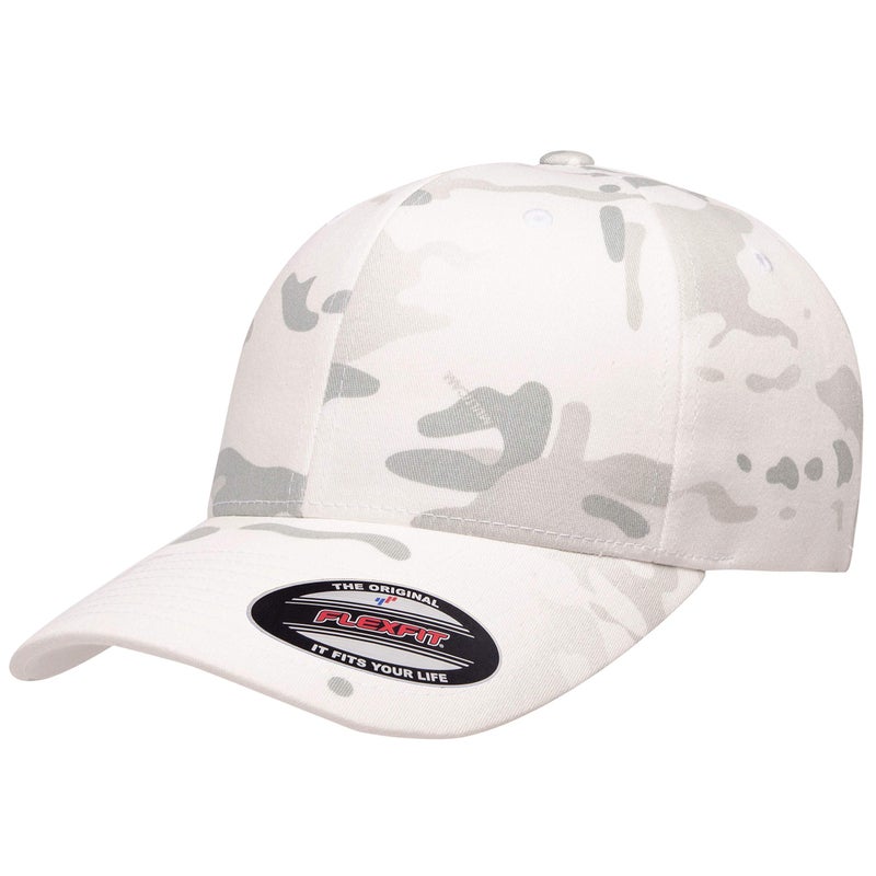 Flexfit Unisex Multicam Baseball Cap Multicam Alpine LargeXLarge - Image 2