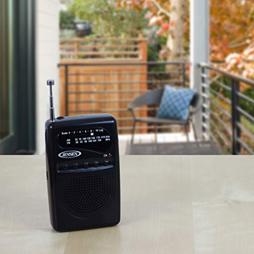 JENSEN MR-80 MR80 AM/FM Portable Pocket Radio - Image 5