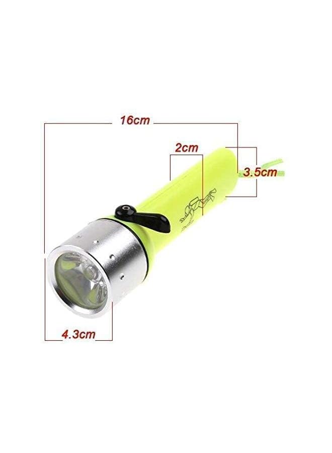 PROMASS Submarine Light Diving Flashlight Underwater Torch Waterproof Cree Q5 Flash Light Lamp Gh8433  - Image 4