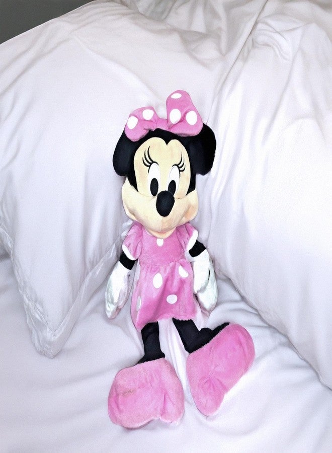 Minnie دمية ميني 10782 للأطفال، وردية، 15.5" - Image 4