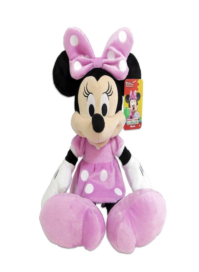 Minnie دمية ميني 10782 للأطفال، وردية، 15.5" - Image 2