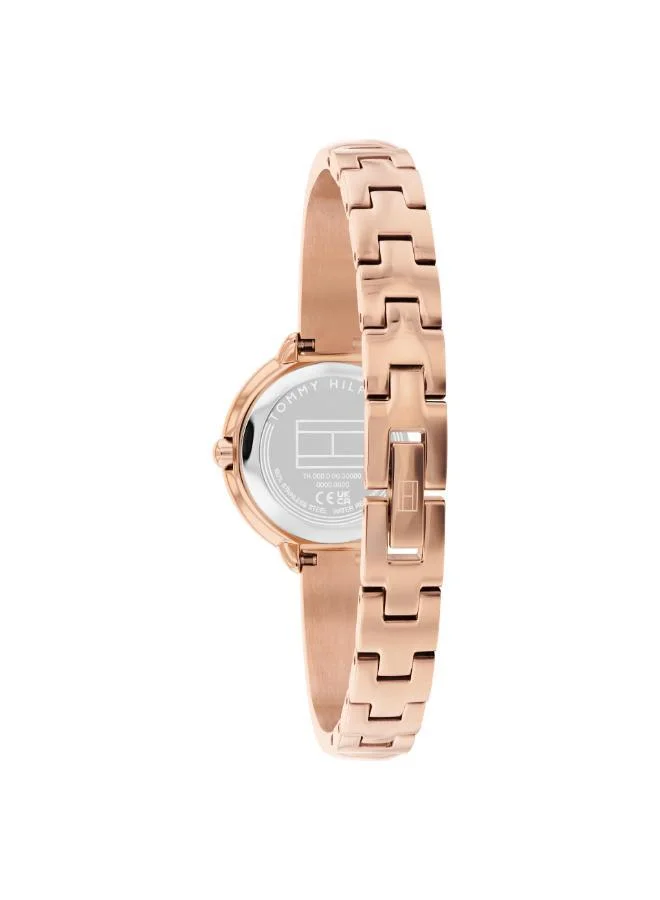 Tommy Hilfiger Ionic Plated Rose Gold Steel Quartz Basic Watch