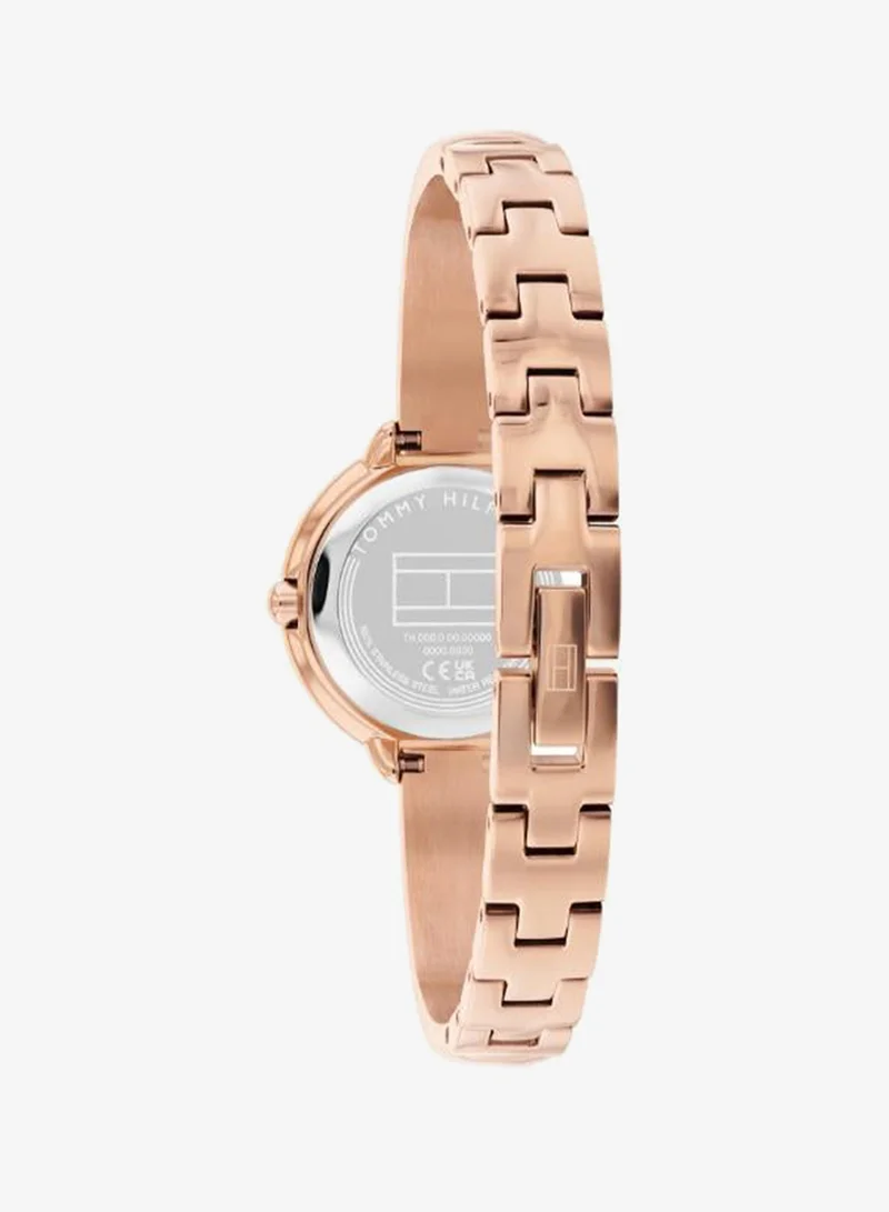 Tommy Hilfiger  Ionic Plated Rose Gold Steel Quartz Basic Watch for Women | Best Price UAE