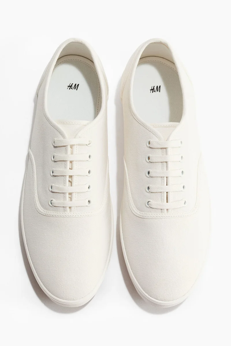 H&M Canvas trainers