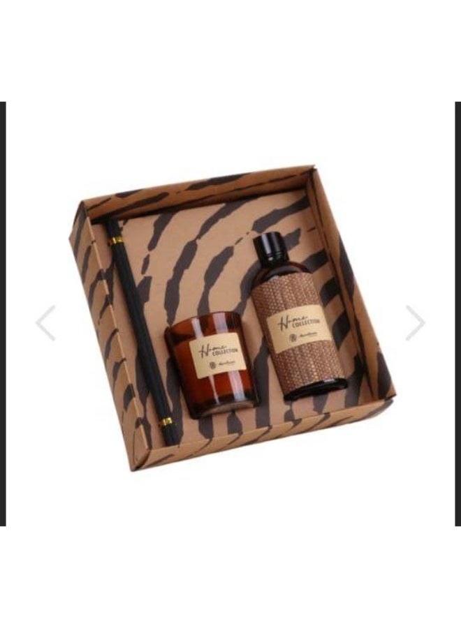 Reed Diffuser with Fiber Sticks + Scented Wax Cup – Long Lasting Home Fragrance - Image 3