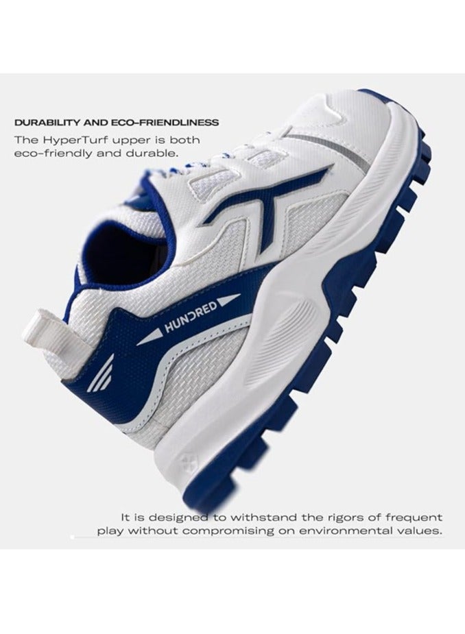 HUNDRED HyperTurf Cricket Shoes | Unisex | TerraSpike Rubber Studs | Vegan Leather/HexaFoam | Lightweight & Highly Durable | Embedded Support Plate for Stability - Image 3