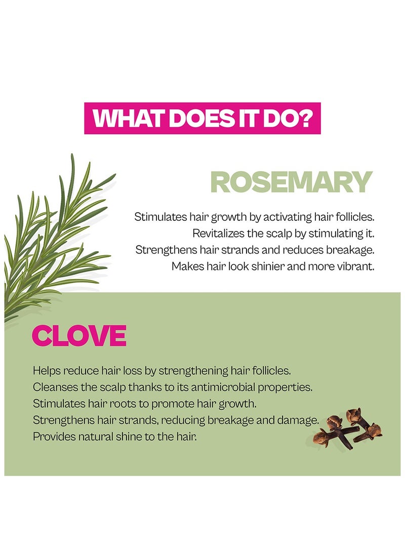 Urban Care Urban Care Rosemary&Clove Strengthening Hair Care  Water 150 Ml  - Image 5