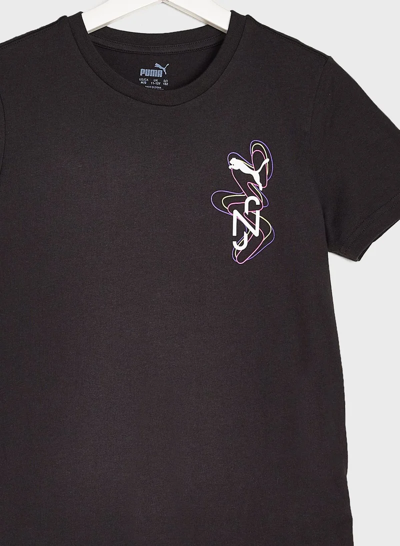 PUMA Youth Neymar Jr Creativity Graphic T-Shirt