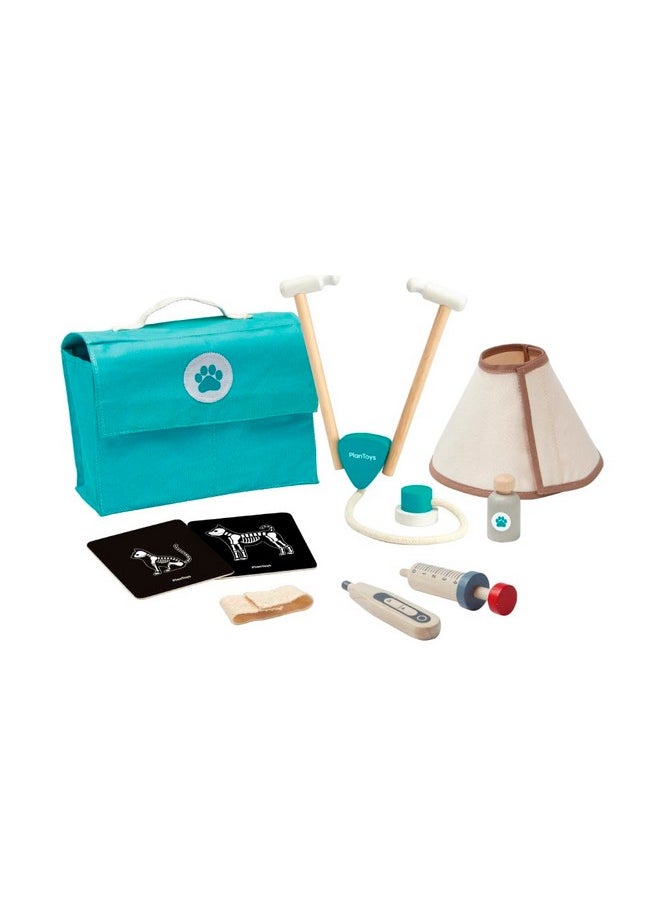 PlanToys 3490 Veterinary Set, Multiple Colour  - Image 1